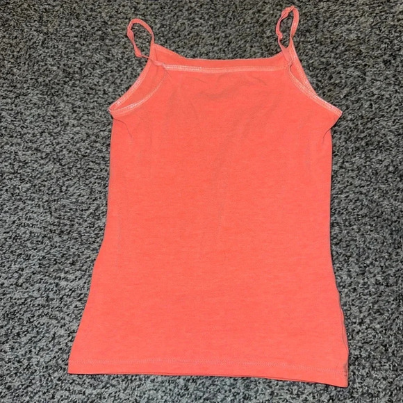 Old navy salmon/orange fitted tank - Picture 3 of 3